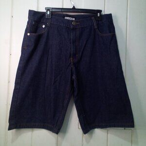 Mecca Shorts Men 38 Denim Dark Wash Blue